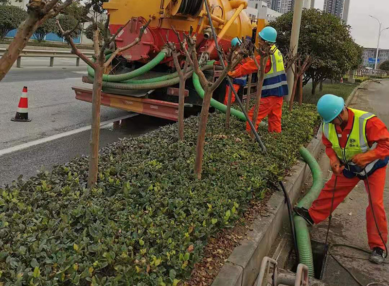 翁牛特市政管道清淤